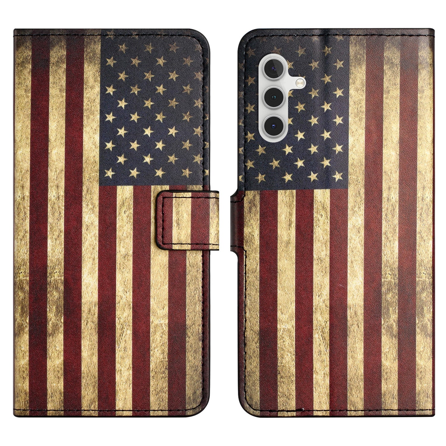 Til Samsung Galaxy A24 4G telefonpung etui mønster print PU læder stativ smartphone cover  Til Samsung Galaxy A24 4G telefonpung etui mønster print PU læder stativ smartphone cover